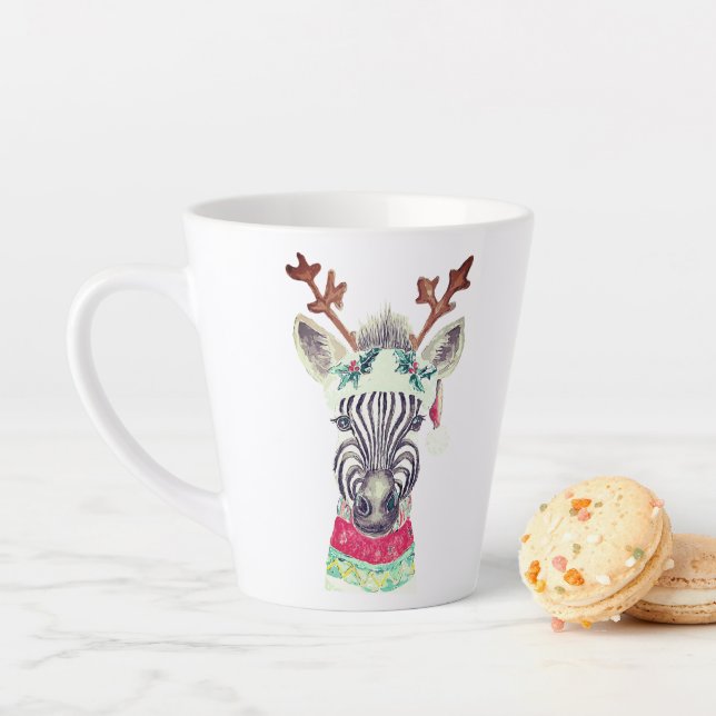 Modern Christmas gift idea Latte Mug (In Situ)