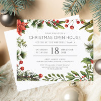 Modern Christmas Holiday Party Invitation
