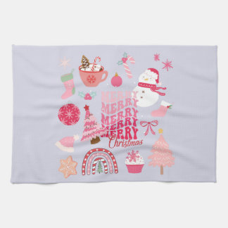 Modern Christmas Kitchen Towel