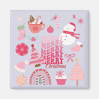 Modern Christmas Magnet