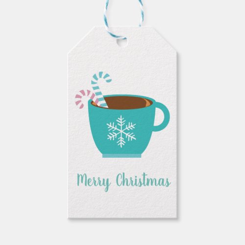 Modern Christmas Mug Customizable Gift Tags