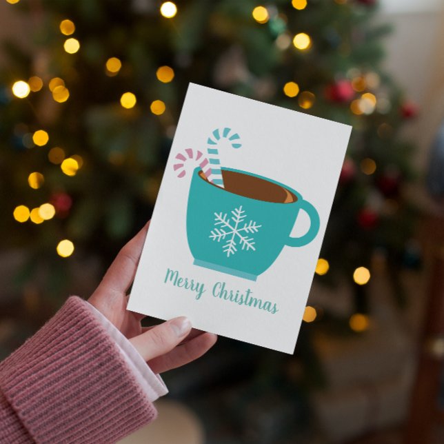 Modern Christmas Mug Holiday Card (Creator Uploaded)
