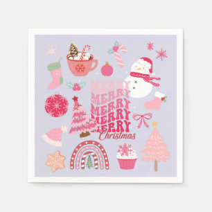 Modern Christmas Napkins