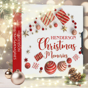 Christmas Photo Album, Christmas Binder, Christmas Cards Album, Christmas  Memory Book, Christmas Photos, Rustic Christmas Decor, Holidays 