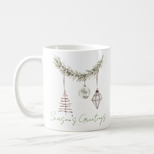 Modern Christmas Ornaments Mug