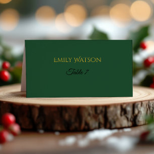 Modern Christmas Place Card Holiday Luxe Collect
