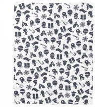 Modern Christmas Seamless Pattern