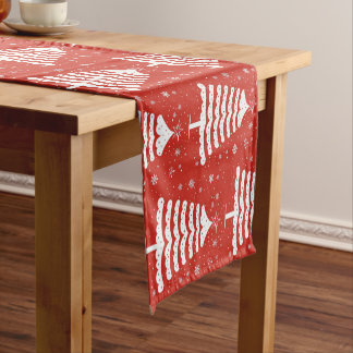 Modern Christmas Short Table Runner