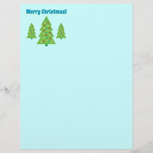 Modern Christmas Tree Art (Front)