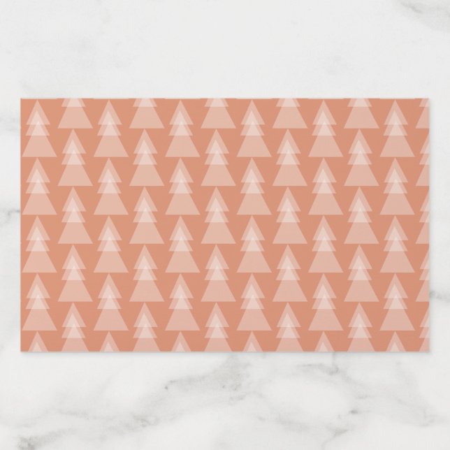 Modern Christmas Tree Envelope Liner (Design)