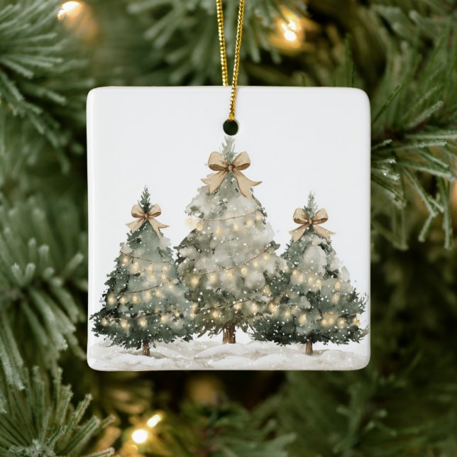 Modern Christmas Trees Ornament (Tree)