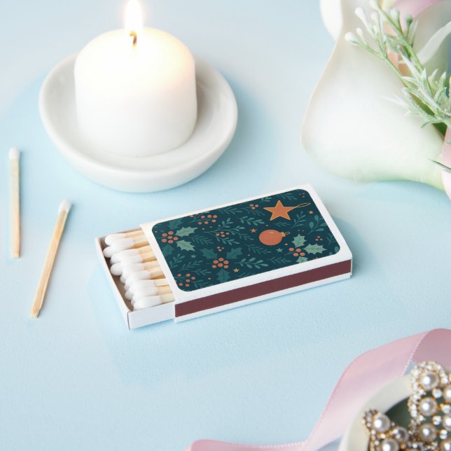 Modern Christmas Trendy 2026 Matchboxes – Elegant  (Insitu)
