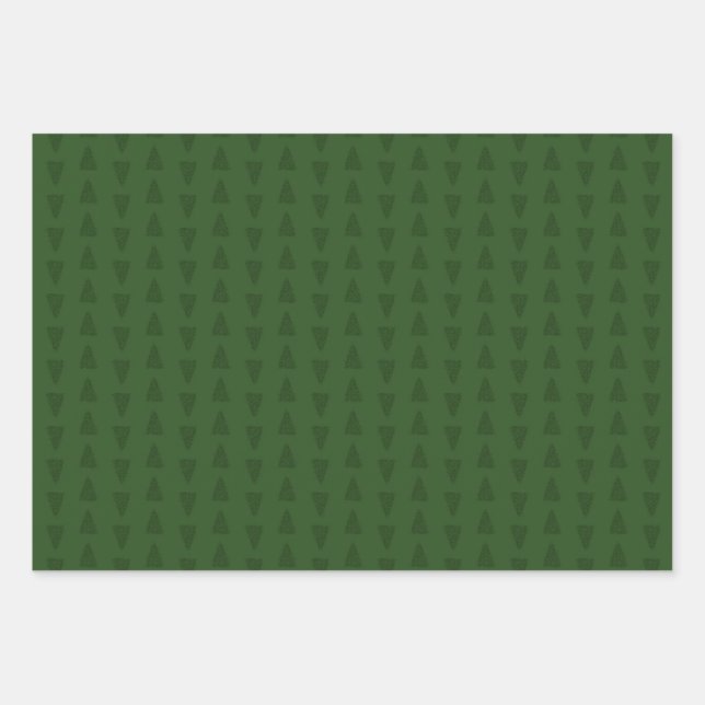 Modern Christmas  Wrapping Paper Sheets (Front 3)