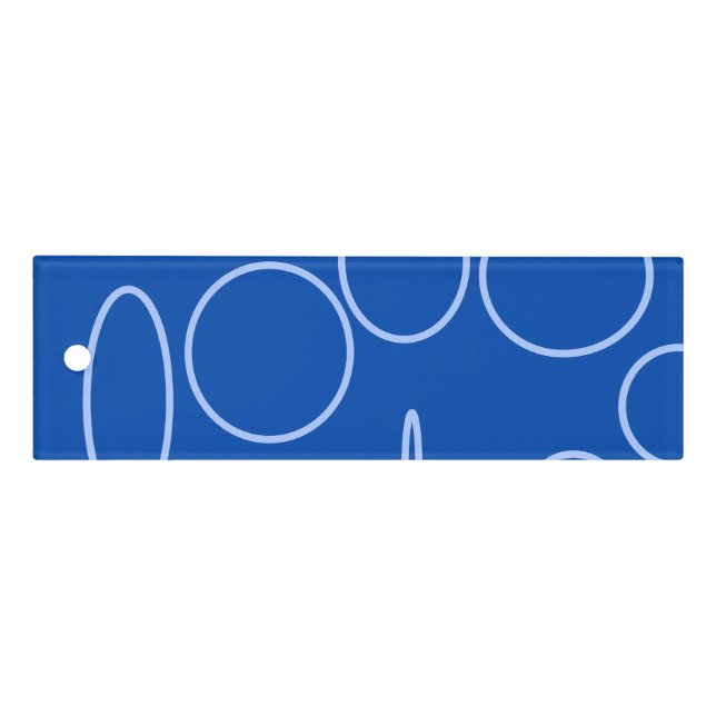 Modern Circles and Loop on Blue Ruler (Front)