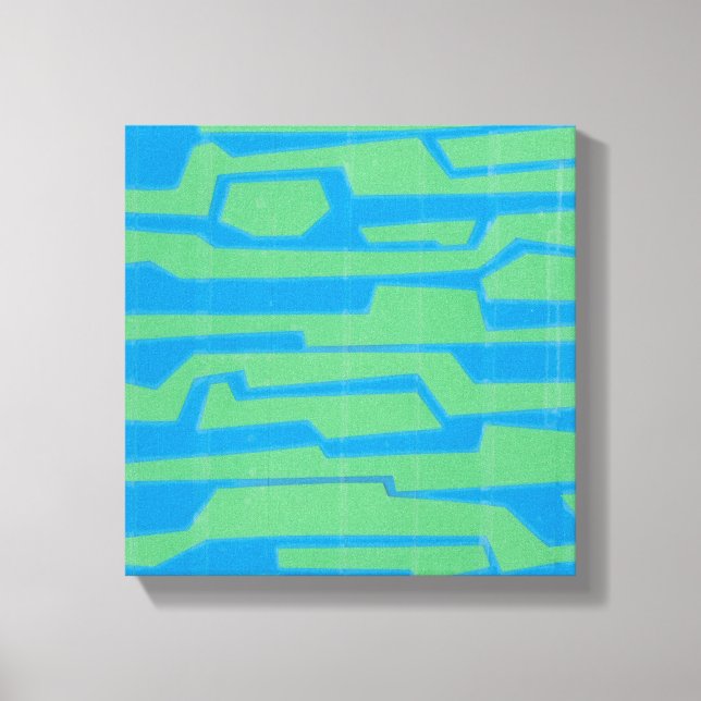 Modern Circuit V Canvas Print (Front)