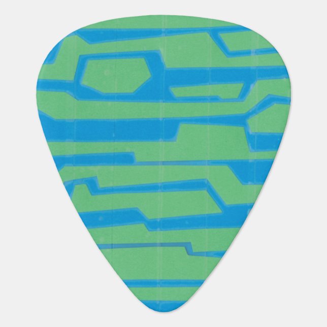 Modern Circuit V Guitar Pick (Front)