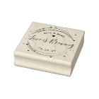 Modern Circular Love is Brewing Wedding Favor