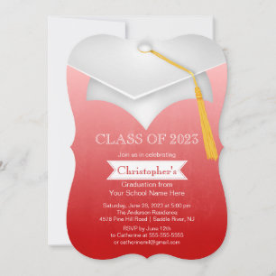 Modern Class of 2014 Graduation Party Invitation