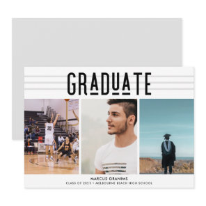 Modern Class of 2021 Photo Graduation