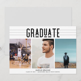 Modern Class of 2021 Photo Graduation