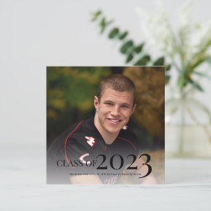 Modern Class of 2023 Photo Graduation Party Invitation