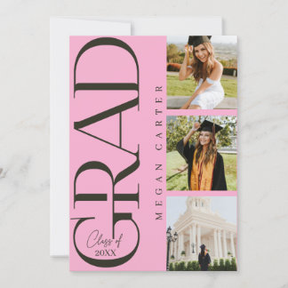 Modern Class of 2025 Graduation Party Invitation
