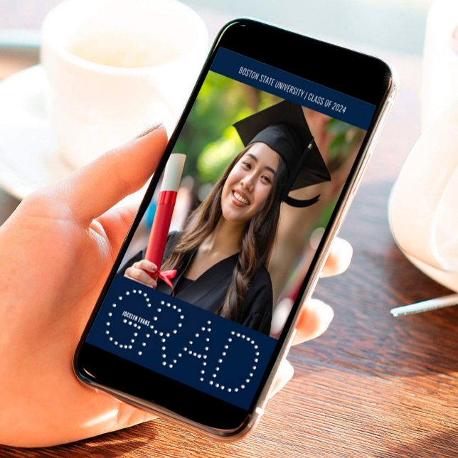 Modern Class of 2025 Photo Graduation Announcement (Creator Uploaded)