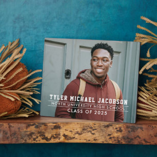 Modern Class of 2026 Custom Graduation plaque