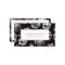 Modern classic black abstract floral professional
