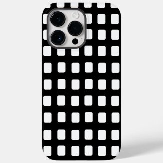 Modern Classic Black and White Squares