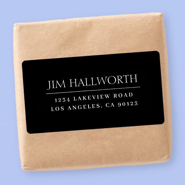 Modern Classic Black & White Label (Creator Uploaded)