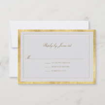 Modern Classic Elevated Ivory Gold Formal Wedding