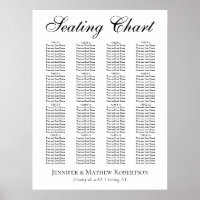 Modern Classic Minimalist Wedding Poster