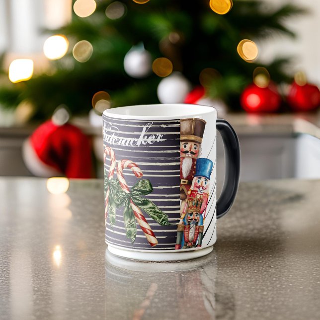 Modern Classic Nutcracker Striped  Color Morph Mug (Creator Uploaded)