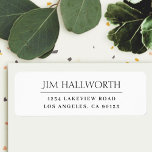 Modern Classic White &amp; Black Label