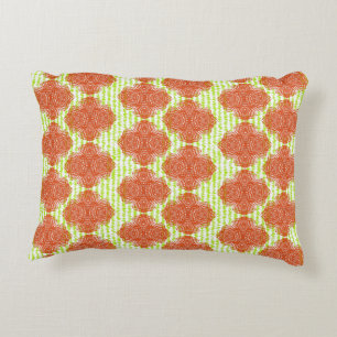 Modern Classy Vintage Inspired Damask Print Decorative Pillow