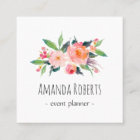 Modern Classy Watercolor Floral Personalized