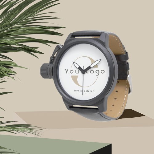Modern Clean Business logo Minimal brand Company Watch
