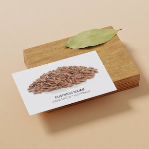 Modern Clean Dietitian Nutritionist Coach Business Card