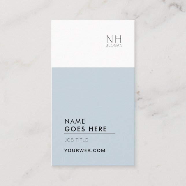 Modern Clean Multipurpose Vertical Business Card (Front)