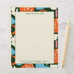 Modern Clean Pattern Abstract Artwork Monogram Letterhead<br><div class="desc">Enhance your professional or personal correspondence with our "Modern Clean Pattern Abstract Artwork Monogram" Letterhead! 🎨📄 This contemporary and stylish letterhead design is perfect for adding a touch of modernity and personalization to your letters, notes, or business communications. Featuring a clean and abstract pattern with a monogram design, this letterhead...</div>