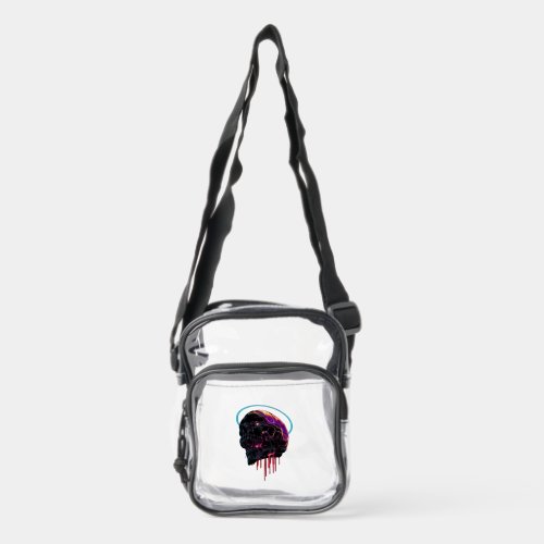 Modern Clear Stadium Backpack - Venue Approved Crossbody Bag