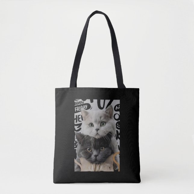 Modern Clear Stadium Backpack - Venue Approved Tote Bag (Front)