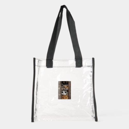 Modern Clear Stadium Backpack - Venue Approved Tote Bag