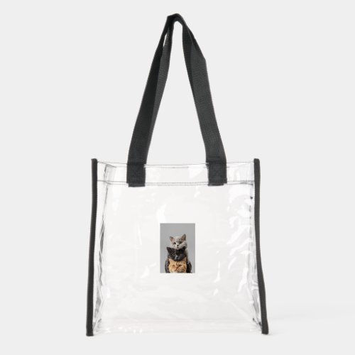 Modern Clear Stadium Backpack - Venue Approved Tote Bag