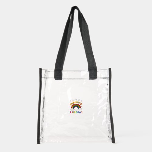 Modern Clear Stadium Backpack - Venue Approved Tote Bag