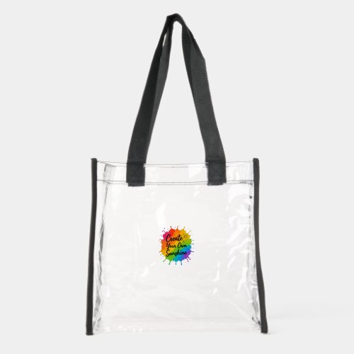 Modern Clear Stadium Backpack - Venue Approved Tote Bag