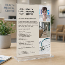 Modern Clinic Doctor Healthcare Custom Logo