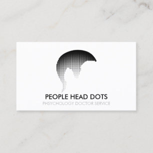 Modern Clinical Psychology Doctor Business Card
