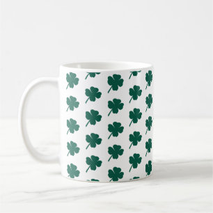 Modern Clover St Patricks Day Coffee Mug